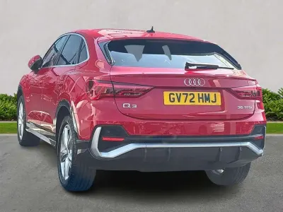 Used Audi Q3 S-Line 147 HP (108 kW) 2022 Red SUV