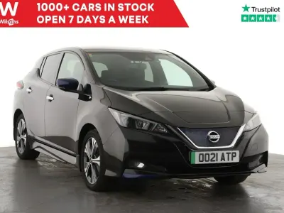 Occasion Nissan Leaf N-Connecta 110 kW (150 ch) 2021 Noir Citadine