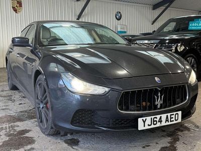 Used Maserati Ghibli 2014 Black Sedan