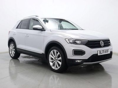 Silver Used 2021 VW T-Roc SEL SUV | £18,900 (Fair price)