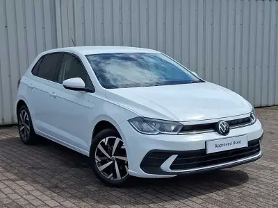Used VW Polo Match 95 HP (69 kW) 2025 White Hatchback