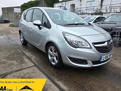 Used Vauxhall Meriva 120 HP (88 kW) 2016 Silver MPV