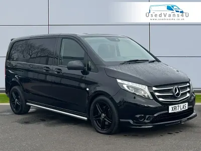 Begagnad Mercedes Vito 190 HK (139 kW) 2018 Svart Van