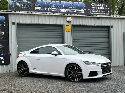 Used Audi TT S-Line 180 HP (132 kW) 2016 White Coupe
