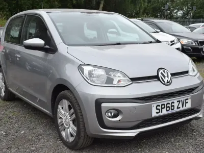 Used VW up! high up! 75 HP (55 kW) 2016 Silver Hatchback