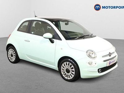 Green Used 2021 Fiat 500 Lounge Hatchback | £10,299 (Fair price)