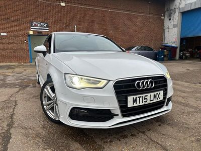 Used Audi A3 S-Line 2015 White Hatchback