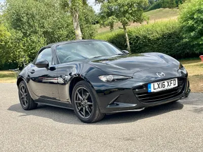 Used Mazda MX5 Inclusive 2016 Jet black Cabriolet