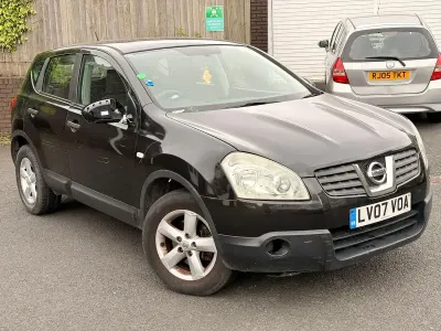 Used Nissan Qashqai Visia 141 HP (103 kW) 2007 Black SUV
