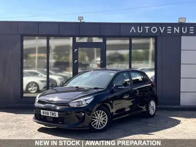Used Kia Rio 83 HP (61 kW) 2018 Black Hatchback