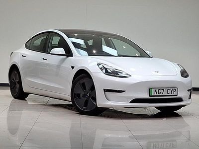 White Used 2021 Tesla Model 3 Long Range AWD Sedan | £19,698 (Fair price)