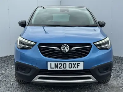 Used Vauxhall Crossland X S 110 HP (80 kW) 2020 Blue SUV
