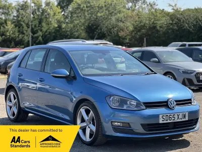 Used VW Golf VII Match 2015 Blue Hatchback