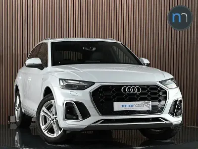 Begagnad Audi Q5 S-Line 2021 Vit SUV