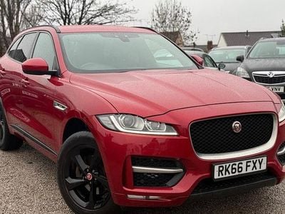 Red Used 2016 Jaguar F-Pace R-Sport SUV | £11,995 (Fair price)
