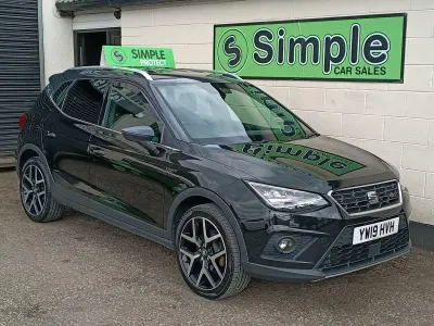 Usado Seat Arona FR Sport 150 CV (110 kW) 2019 Negro SUV