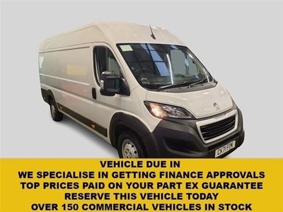 used Peugeot Boxer 2.2 BLUEHDI 435 L4H2 PROFESSIONAL P/V 139 BHP