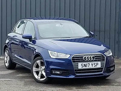 Used Audi A1 Sport 125 HP (91 kW) 2017 Blue Hatchback