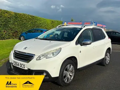 Used Peugeot 2008 Crossway 80 HP (58 kW) 2014 White SUV
