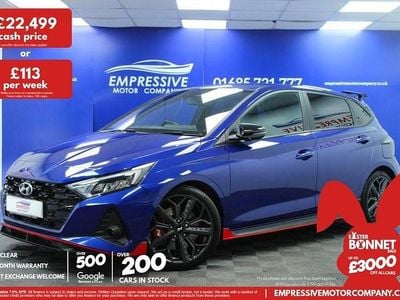Used Hyundai i20 204 HP (150 kW) 2023 Blue Hatchback