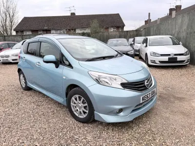 Używany Nissan Note Acenta Premium 55 KM (40 kW) 2013 Niebieski Hatchback