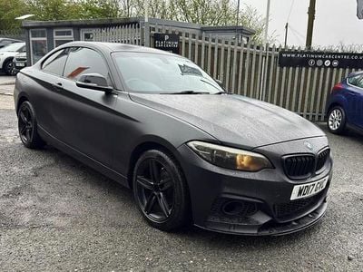 Used BMW 218 Sport Line 2017 White Coupe