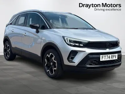 Used Vauxhall Crossland Ultimate 110 HP (80 kW) 2025 Grey SUV