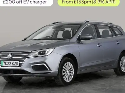 Used MG MG5 EV Exclusive 114 kW (156 HP) 2022 Silver Estate