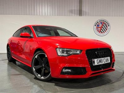Usado Audi A5 Sportback Black Edition 245 CV (180 kW) 2014 Rojo Utilitario