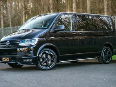 Second-hand VW Transporter Sportline 2017 Negru Van