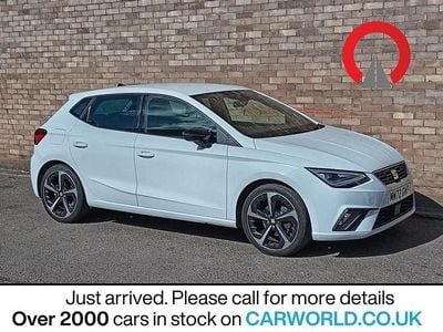 Used Seat Ibiza FR Sport 110 HP (80 kW) 2023 White Hatchback