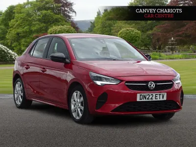 Used Vauxhall Corsa Edition 75 HP (55 kW) 2022 Red Hatchback