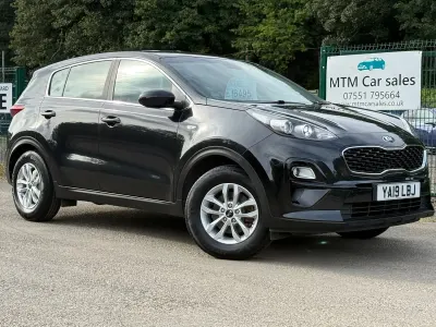 Used Kia Sportage 114 HP (83 kW) 2019 Black SUV