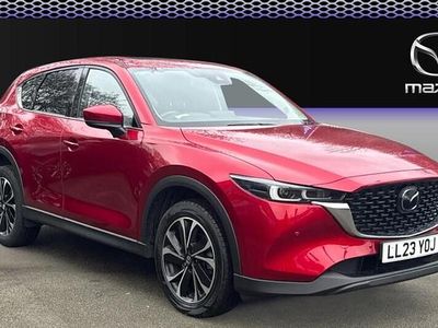 Red Used 2023 Mazda CX-5 Exclusive-Line SUV | £19,007 (Fair price)