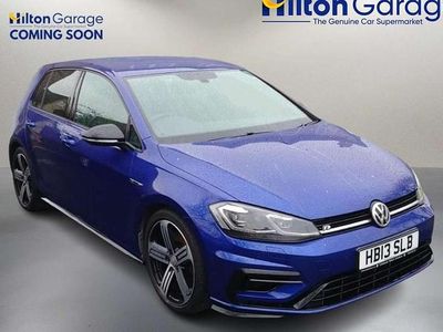 Used VW Golf VII R 310 HP (228 kW) 2017 Blue Hatchback