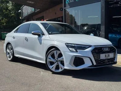 Used Audi S3 Advanced 310 HP (228 kW) 2021 White Sedan