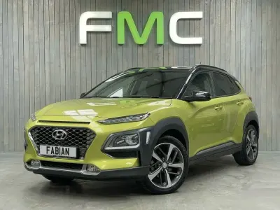 Used Hyundai Kona Premium 120 HP (88 kW) 2018 Yellow SUV