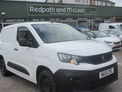 Used Peugeot Partner 131 HP (96 kW) 2021 White MPV