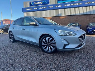 Begagnad Ford Focus Zetec 125 HK (91 kW) 2018 Silver Halvkombi