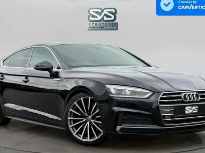 Used Audi A5 Sportback S-Line 190 HP (139 kW) 2019 Black Hatchback