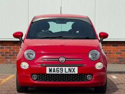 Used Fiat 500 Lounge 69 HP (50 kW) 2019 Red Hatchback