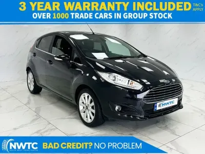 Used Ford Fiesta Titanium 100 HP (73 kW) 2017 Black Hatchback