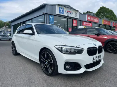 Used BMW 118 M Sport 2019 White Hatchback