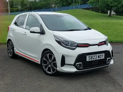 Used Kia Picanto GT-Line 2023 White Hatchback