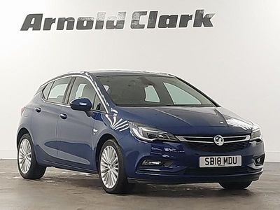 Used Vauxhall Astra Elite 150 HP (110 kW) 2018 Blue Hatchback