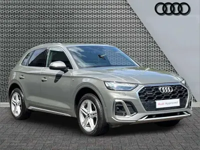 Used Audi Q5 S-Line 204 HP (150 kW) 2023 Chronos grey, metallic SUV