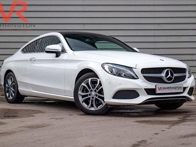 White Used 2016 Mercedes C200 Premium Coupe | £13,331 (Fair price)