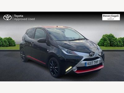 Black Used 2017 Toyota Aygo x-press Hatchback | £8,036 (Fair price)