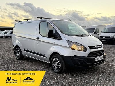 Used Ford Transit Custom 105 HP (77 kW) 2017 Silver Van