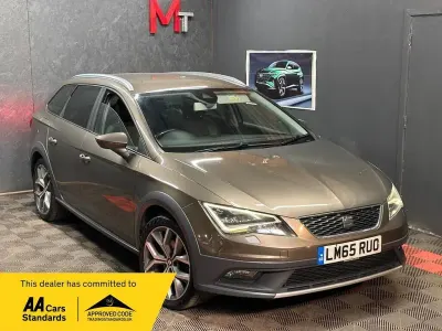 Used Seat Leon X-Perience Sport 184 HP (135 kW) 2015 Brown Estate